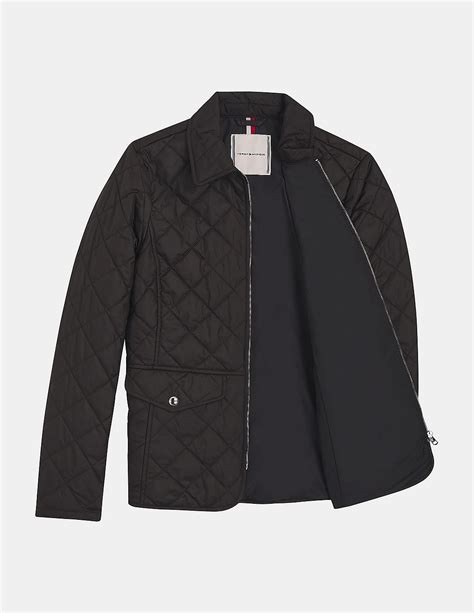 tommy hilfiger quilted jacket lightweight.